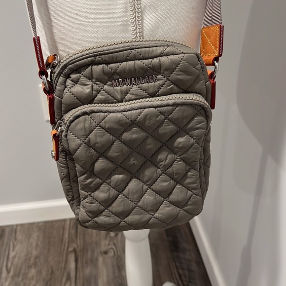 MZ Wallace Bags Mz Wallace Micro Metro Crossbody Bag In Rare Fog
